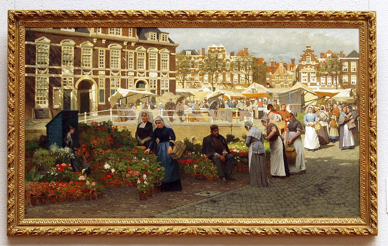 File:Johannes Christiaan Karel Klinkenberg (1852 1924), Bloemenmarkt foto1.JPG