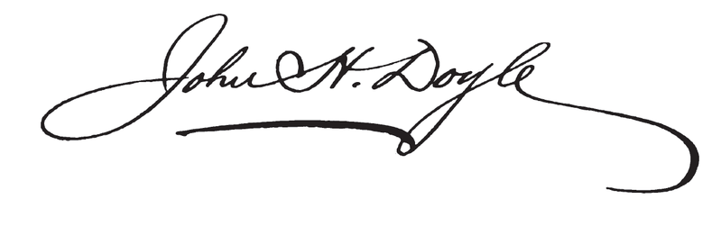 File:John H. Doyle signature.png