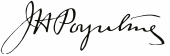 John Henry Poynting signature.svg