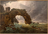 Joseph Rebell, Der Arco di Foggia, 1819-25, MGS