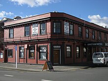 Junction Hotel, one of several historic buildings remaining intact in Thames Junction Hotel.jpg