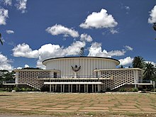 Provincial assembly building of Katanga in Lubumbashi Katanga provincial parliament building.jpg