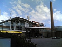 The main facade of the Arabia shopping centre Kauppakeskus Arabia Hameentie - panoramio.jpg