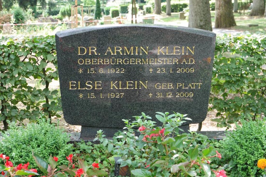 Armin Klein (Politiker, 1922)