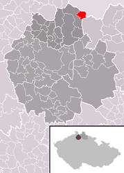 Krompach - Carte