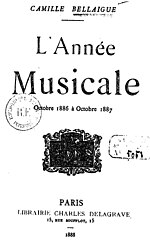 Vignette pour L'Année musicale