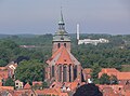 Michaeliskirche, vom Wasserturm aus gesehen