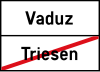 LI-Hinweissignal-Ortsende op Nebenstrassen.svg