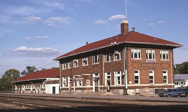 La Crosse station in September 1985