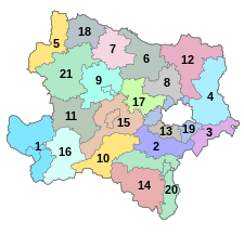 Landtag constituencies of Lower Austria 2016.svg