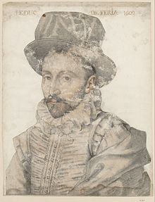 Ambassador of Espana, the duke of Feria Le Duc de Feria (Daniel Dumonstier, 1602).jpg