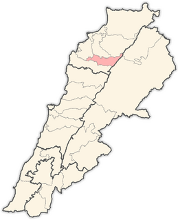 Bsharri District District in North Governorate, Lebanon