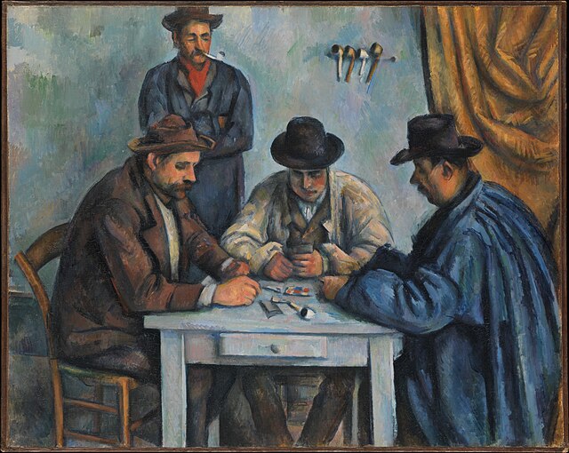 Paul Cézanne, Les Joueurs de cartes, Metropolitan Museum of Art, New York