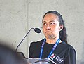 * Nomination Lina Forero, president of Wikimedia Colombia at Wikimania 2024 in Katowice, Poland --Ezarate 19:39, 17 August 2024 (UTC) * Decline  Oppose Lacks sharpness. Sorry. --Ermell 22:28, 17 August 2024 (UTC)