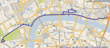 Map of the 2009 route London Skyride map.png
