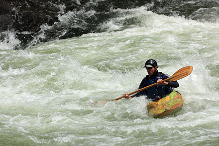 Whitewater kayaking on the Youghiogeny River