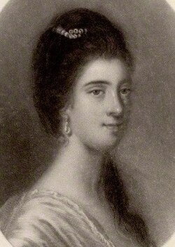 Grafton's first wife, Anne Liddell