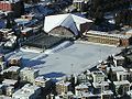 Das Davoser Eisstadion und die Natureisbahn