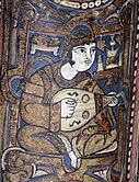 Lute-family instrumentalist at Capella Palatina 2.jpg