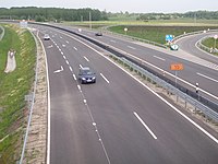 De M85 bij Enese richting Sopron