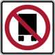 National Network Prohibited sign