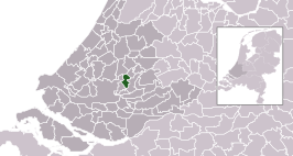 Kaart van Nieuwerkerk aan den IJssel