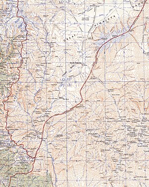 300px map of phari dzong and chumbi valley%2c tibet in 1963%2c from india and pakistan 1 250%2c000 phari dzong %28cropped%29