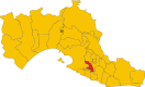 Map of comune of Faggiano (province of Taranto, region Apulia, Italy).svg