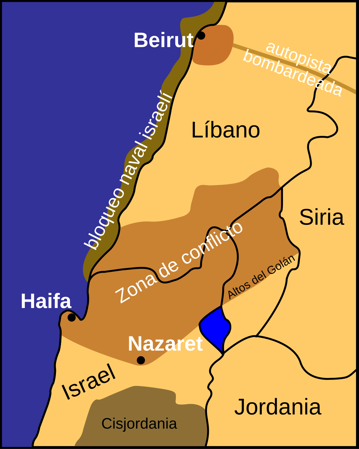 ¿Qué países han atacado a Israel