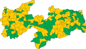 Mapa do 2º turno da eleição para governador na Paraíba em 2010.svg