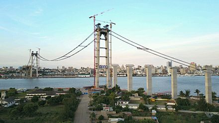 Brücke Maputo–Katembe: Geschichte, Beschreibung des Bauwerks, Kosten