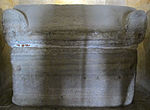Mausoleo di galla placidia, int., sarcofago detto di galla placidia, IV-V sec 02.JPG