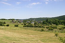 Blick von Westen auf Medelon