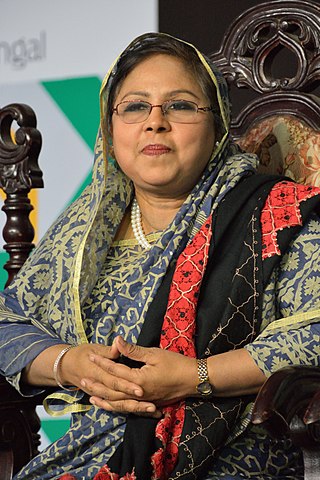 <span class="mw-page-title-main">Meher Afroz Chumki</span> Bangladeshi politician (born 1959)