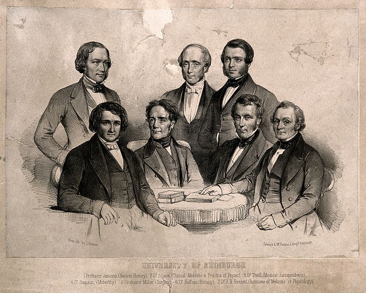 File:Members of the medical faculty at Edinburgh University, gath Wellcome V0006737.jpg