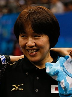 Mika Hoshino Japanese table tennis player