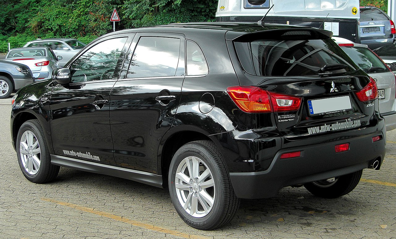 Image of Mitsubishi ASX rear 20100717