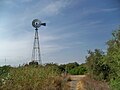 Villa Acacia windmill in the mouth of the Guadalhorce