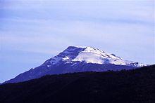 Il monte Viglio visto da Avezzano