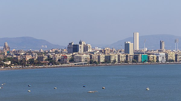 Marine Drive from Malabar Hills