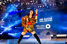 Nanami "Seven Seas" Nagura, Air Guitar World Champion 2014 in Oulu, Finland Nanami.jpg