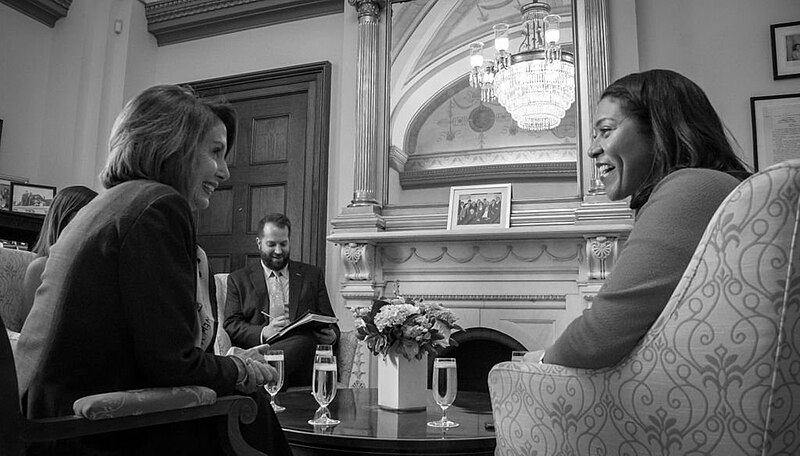 File:Nancy Pelosi with Mayor London Breed.jpg