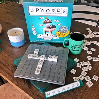 Upwords Board game