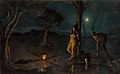 New formed (Satyr and Venus), oil on canvas. 195X120cm. 2012.JPG
