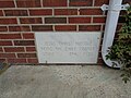 Nicholls Baptist Church corner stone EPH 2 20