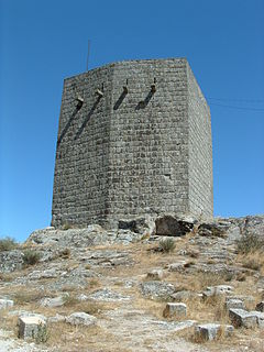 Castle of Guarda Portuguese castle