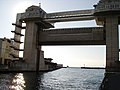 津波を防ぐための水門「びゅうお」 静岡県の沼津港にて2004年（平成16年）竣工。