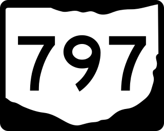 <span class="mw-page-title-main">Ohio State Route 797</span> State highway in Muskingum County, Ohio, US