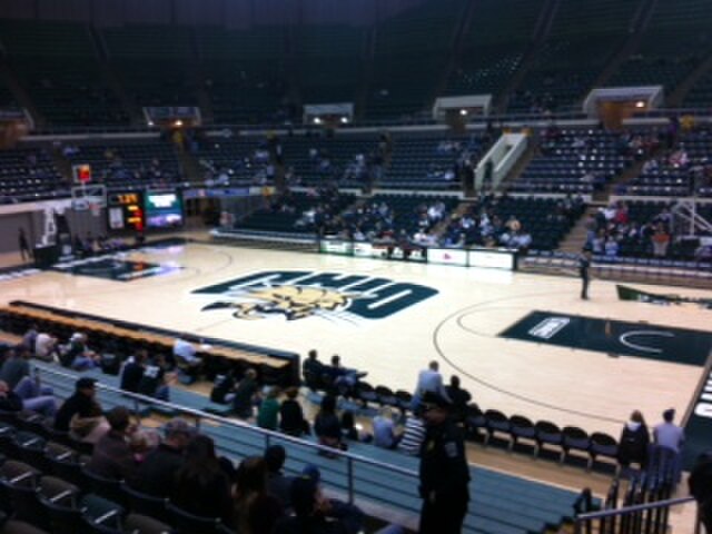 The Convocation Center prior to the men's basketball game against Hampton in 2012.