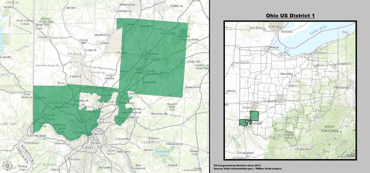 Ohio&#39;s 1st congressional district - Wikipedia